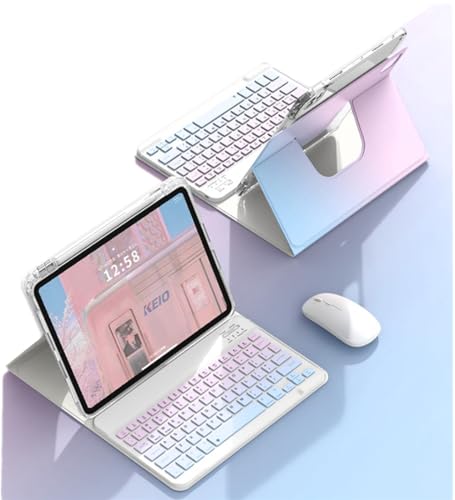 【❤可愛いくてお洒落なイタリアデザイン♪❤多機能】iPadケース＆キーボード ❤可愛いくてお洒落なイタリアデザイン♪❤多機能】iPadケース