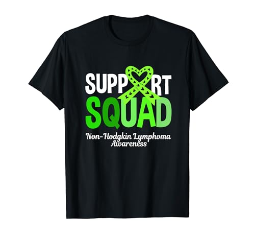 Diseño de concientización sobre el linfoma no Hodgkin de Support Squad Camiseta