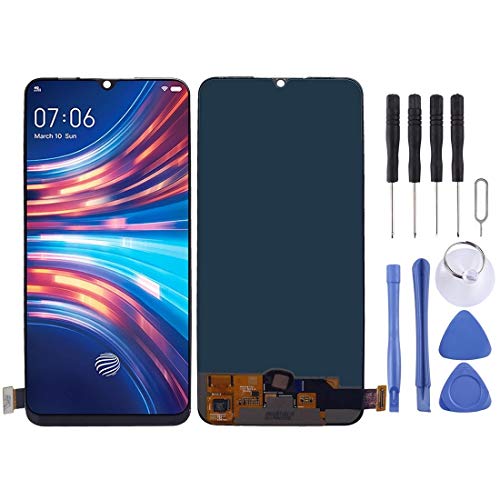 Écran LCD supérieur Vivo S1 Lite avec vitre tactile noire haute fidélité