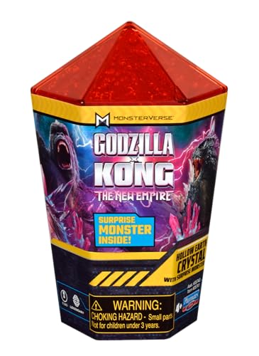 Godzilla x Kong : The New Empire - Hollow Earth Crystal with Mini Monster - Assorted