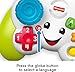Fisher-Price Laugh & Learn Baby & Toddler Toy Game & Learn Controller Pretend Video Game with Music & Lights for Ages 6+ Months Multilanguage Version