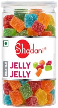 Shadani Jelly Jelly Soft candy Box With Indian Special Assorted Fruit 230 GR(8.11oz)