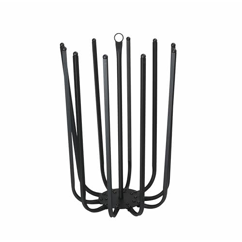 LKH Welly Boot Rack Holds 5 Pairs Free Standing Artistic Rack With Swirls Shape Wellington Boot Stand Organiser For Bedroom Hallway Indoor & Outdoor Easy To Assemble