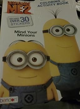 Paperback Despicable Me2 Coloring & Activity Book Mind Your Minions (Includes Over 30 Stickers) Book