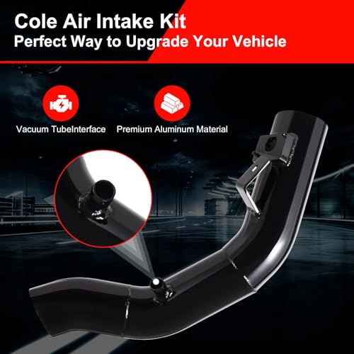Image of Air Intake Kit, 6.0 Diesel Cold Air Intake Pipe with Filter Replacement for 2003 2004 2005 2006 2007 Ford F250 F350 F450 6.0L Powerstroke Diesel
