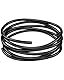 Pawfly Aquarium Luftschlauch 2 m Standard 4-6 mm Schlauch für Aquarium Luftpumpe Flexibler knickfester Reiner PVC Schlauch für Aquarium Garten Terrarium Teich, Schwarz