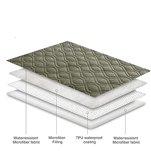 Ameritex Waterproof Dog Bed Cover Pet Blanket For Furniture Bed Couch Sofa Reversible #TOP3