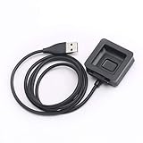 DEVMO USB Charging Dock Cable Cord Charger Cradle Adapter Compatible with Fitbit Blaze Smart Fitness Watch Replacement(3Foot/1meter, 1-Pack)