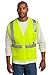 Cornerstone ANSI 107 Class 2 Mesh Zippered Vest, Safety Yellow, L/XL