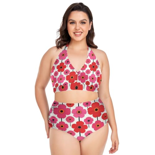 Maillot de bain deux pièces grande taille sans armatures qui ne blesse pas la peau