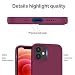 ORNARTO Funda Silicone Case Compatible con iPhone 12 Mini, Protección de Cuerpo...