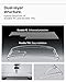 Spigen Ultra Hybrid Designed for Galaxy S25 Ultra Case (2025) [Anti-Yellowing], [Military-Grade Protection] - Crystal Clear