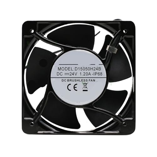 Ventilateur étanche 24V 1.20A IP68 conçu pour résister à l'eau et la poussière