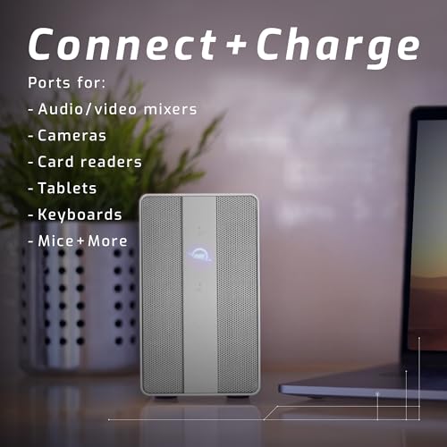 Image of OWC 36TB Mercury Elite Pro Dual USB-C /Thunderbolt 3 External Raid Storage Enclosure with 3Port HUB for Mac and PC