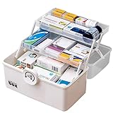 ⌒Diseño organizado: el almacenamiento organizador de la caja de medicamentos adopta un diseño de 3/2 capas, que puede satisfacer las necesidades de almacenamiento de diferentes tamaños. La clasificación es clara y la cubierta transparente es clara de un vistazo.