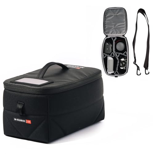 Image of NANUK N-PVD Messenger Bag for Camera and Drone, Black - 15L