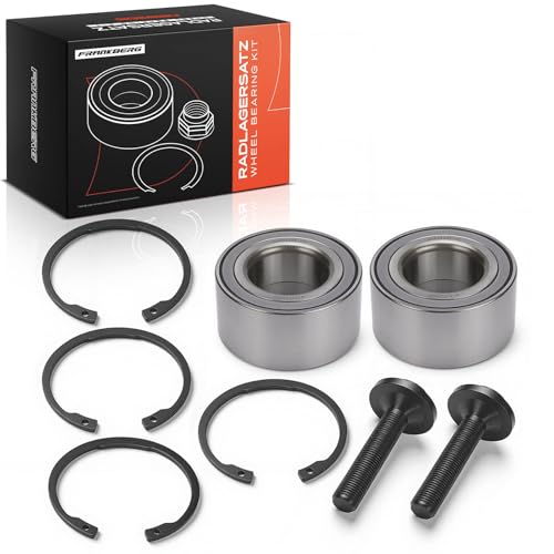 Roulement de roue double arrière compatible A6 1997-2005 kit de rechange robuste 4B0598625B