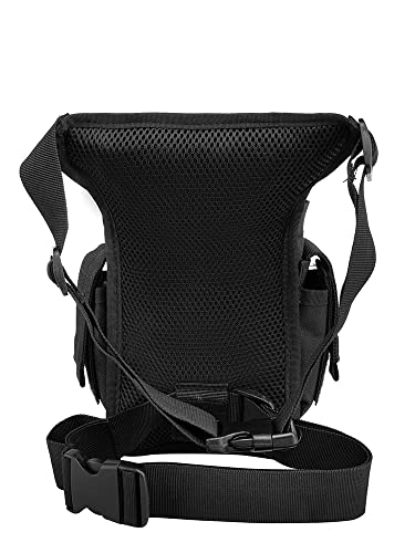 Pernera moto mujer impermeable riñonera táctica para el muslo 3