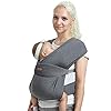 CUBY Baby Wrap Carrier Sling Zachte Baby Carrier Baby Sling Handsfree Baby’s Carrier Wraps One Size Past Alle (Nieuw…