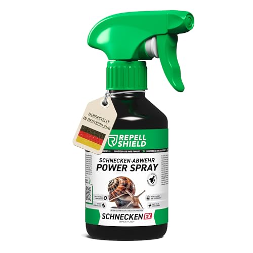 RepellShield® Natürlicher Schneckenschutz -250ml- Effektives Lavandinöl...