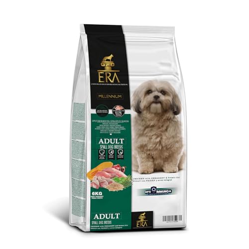 Pienso ERA Millennium Adulto | Pollo y Faisán con Arroz Integral | Nutrición Avanzada para Razas Pequeñas | 6 kg