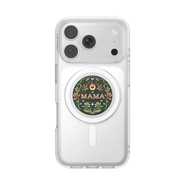 Image of PopSockets Phone Grip for MagSafe, Magnetic Holder, Phone Stand, Mom - Boho Mama