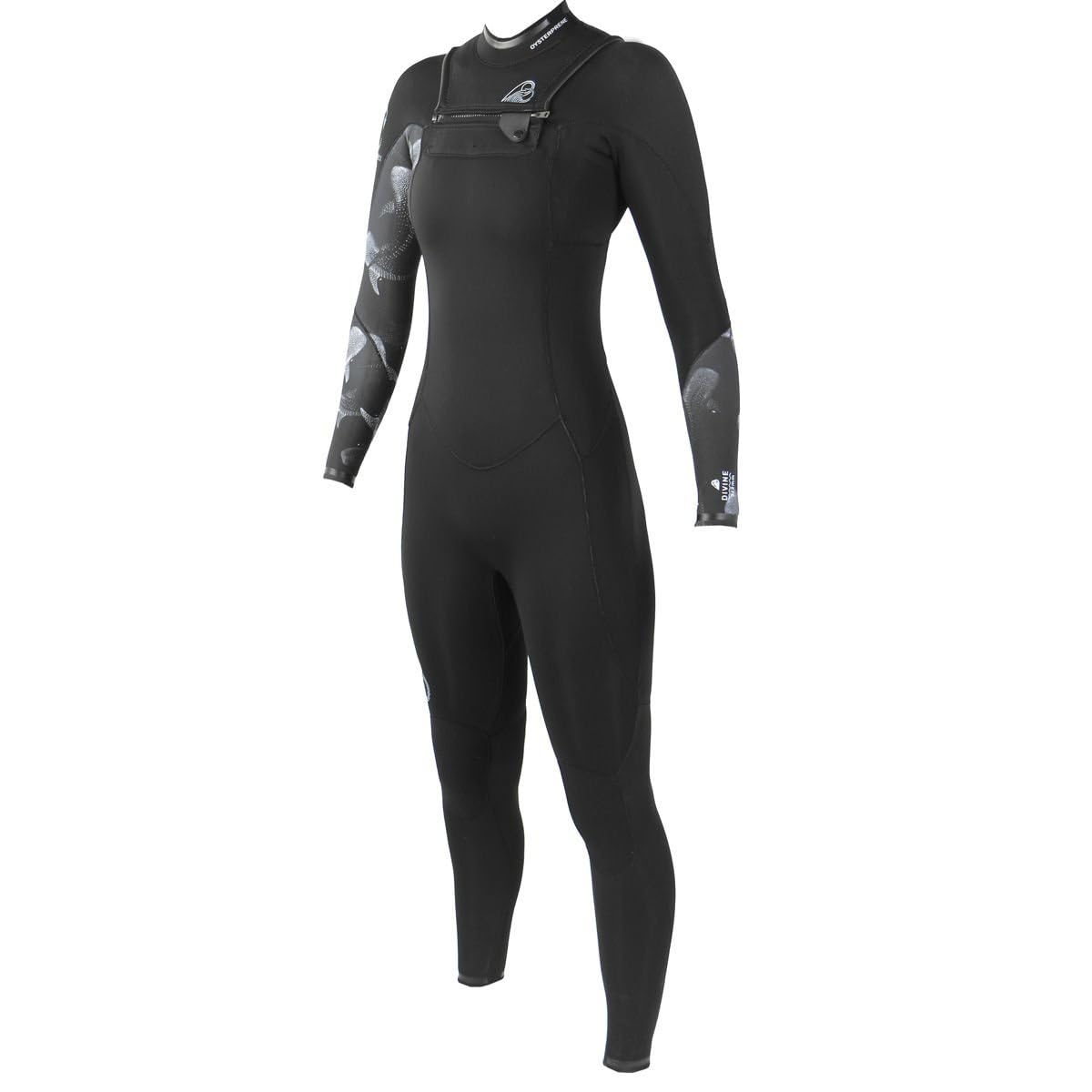 Sooruz DIVINE 4/3mm Womens Chest Zip Wetsuit 2024 - Black