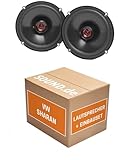 EINFACHER EINBAU: Mit diesem Lautsprecher Einbau-Komplettset ermöglichen wir Ihnen einen schnellen und einfachen Austausch der Originalboxen. Genießen Sie klaren Sound, kräftigen Bass und hervorragende Klangqualität für Ihr Car Hifi oder Autoradio-System.