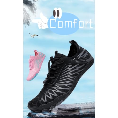 Grounding Shoes, Healthy & Non-Slip Barefoot Shoes, Slip-On Trail Running Barefoot for Women Mens4