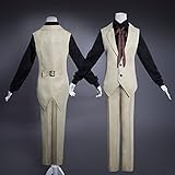 文豪ストレイドッグス コスプレ 国木田独歩 コスプレ衣装/制服 M