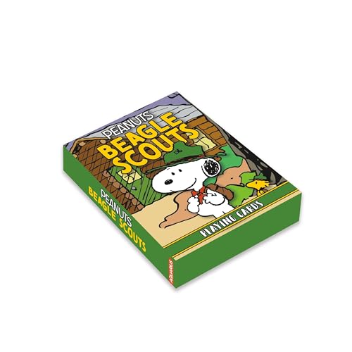 AQUARIUS Snoopy Beagle Scouts Playing Cards – Snoopy Beagle Scouts Themed Deck of Cards for Your Favorite Card Games - Officially Licensed Peanuts Merchandise & Collectibles