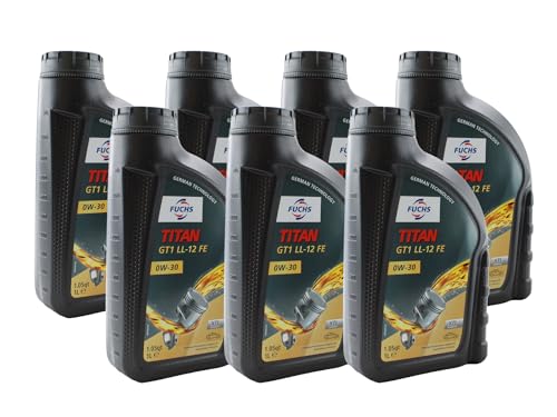 Fuchs 7 Litros Aceite Motor TITAN GT1 LL-12 FE SAE 0W-30