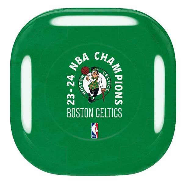 Skinit Decal Audio Skin Compatible with Galaxy Buds Pro - Officially Licensed 2024 NBA Champions Boston Celtics Design