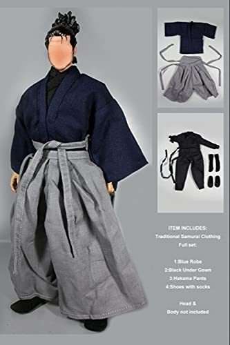 Amazon | CHEL 1/6 男 人形 球形の関節人形 ゲーム アイテム 武士 浪人