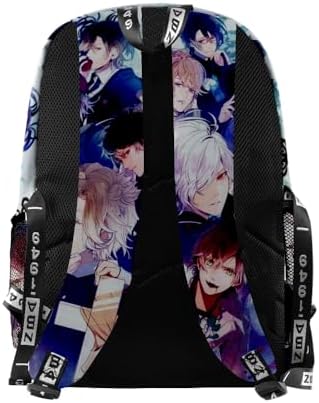 ISaikoy Anime Diabolik Lovers Backpack Daypack Laptop Bag 3D Printing School Bag Bookbag 4 image 4