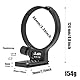 FOTGA Metall-Stativhalterung Objektiv Stativschelle Halterungsring 86mm für Samyang 35-150mm F2-2.8 Objektiv, unten mit 1/4 & 3/8 Schnellwechselplatte für Acra-Swiss Stativ