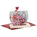 Hallmark Paper Wonder Displayable Pop Up Valentines Day Card for Significant Other (Fish Bowl Valentine)