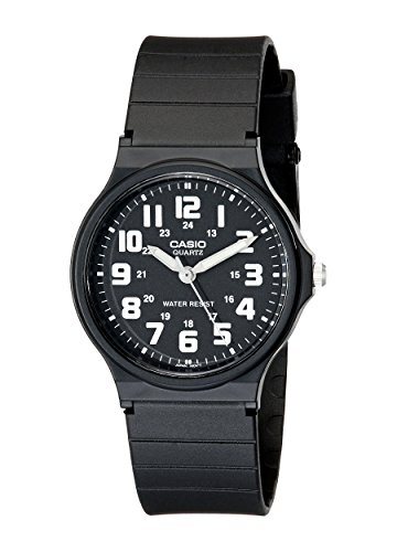Casio Unisex MQ-71-1BCF Classic Luminous Hands Watch With Black Resin B
