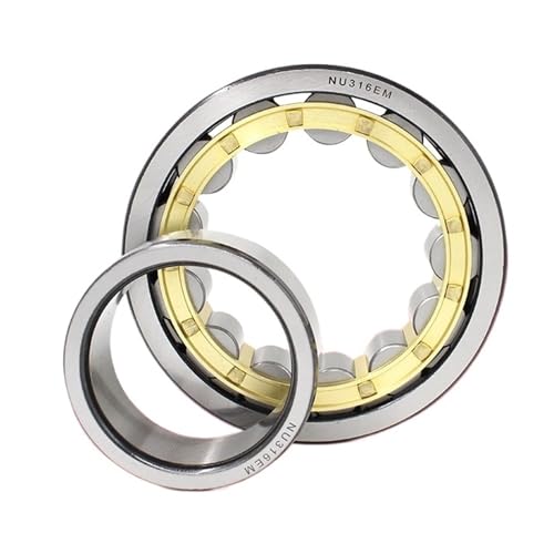 Roulement NU2217M cylindrique 85x150x36mm cage laiton pour transmission