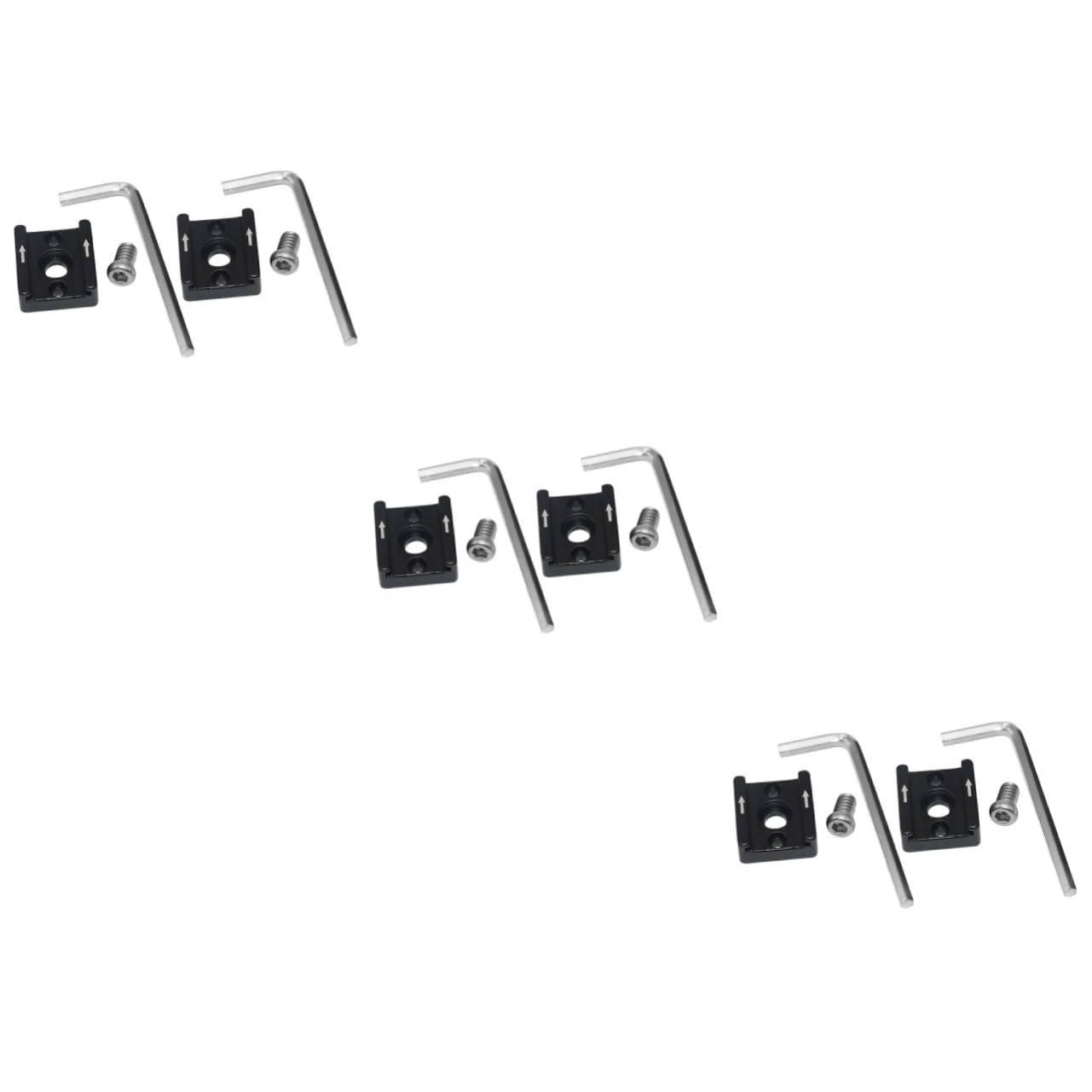 OSALADI 6sätze Metal Kaltschuh Blitzadapter Halterung Robust Verstellbar Kompatibel Mit Meisten Blitzgeräten Aus Langlebigem Für Fotografie Und Outdoor-aktivitäten