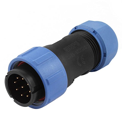 Conector de Cable Aviación Aexit 9P Impermeable IP68 miniatura 1