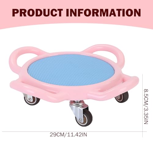 Tablero de ejercicio portátil con rueda de rodillo AB de 360 grados y estera 5