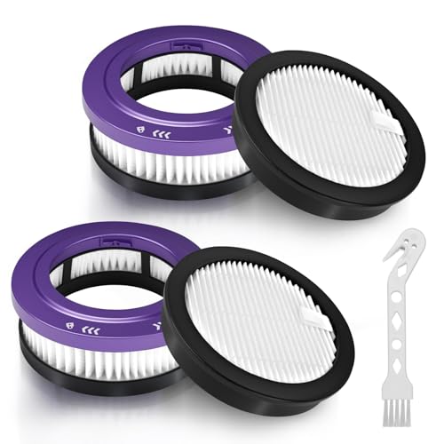 Filtro HEPA para aspiradoras Anyson Stars 5 45000Pa/550W/70min inalámbrico, lavable y reutilizable, piezas de repuesto