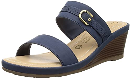 Bata Comfit Womens FANCY MULE Slippers (6719053_NAVY_3 UK) (B091Q6S2CM) Amazon Price History, Amazon Price Tracker