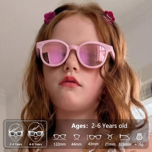 Image of EYEBUDDY Kids Toddler Sunglasses Age 2-4 /3-5 Boys Girls Polarized UV Protection Sun Glasses for Age 2-8