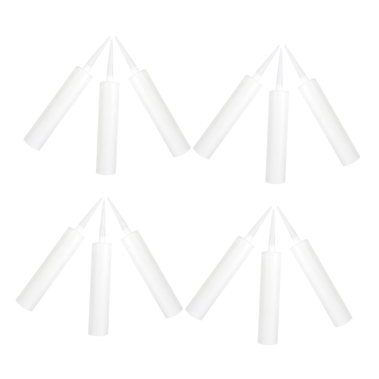 Tubes de mastic rechargeables et applicateurs réutilisables carrelage maison