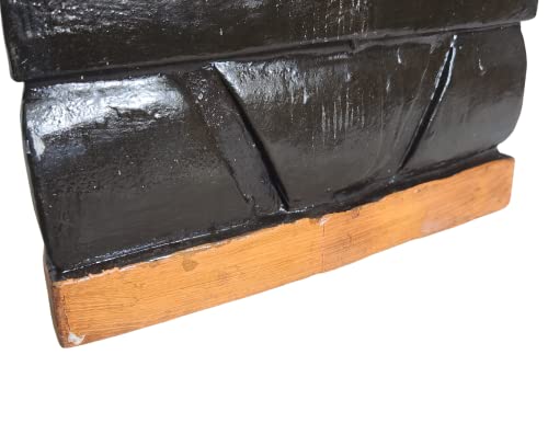 Worldbazzar A Axe Hatchet Indian Huge Hand Crafted Wooden Sculpture Cowboys Horseshoes Shotgun Old West Hunting Cigar Store #TOP4