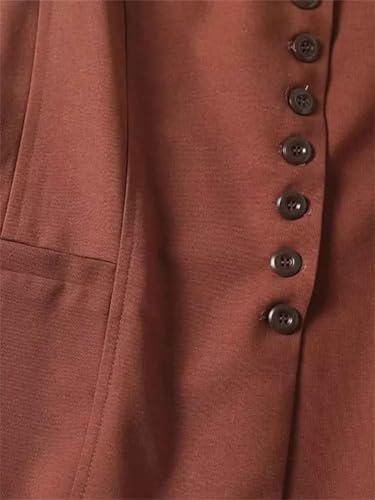 Women's Simple Temperament Suit Vest Daily Comfortable Vacation Vest Navy Blue L steampunk buy now online Women's Simple Temperament Suit Vest Daily Comfortable Vacation Vest Navy Blue L steampunk buy now online