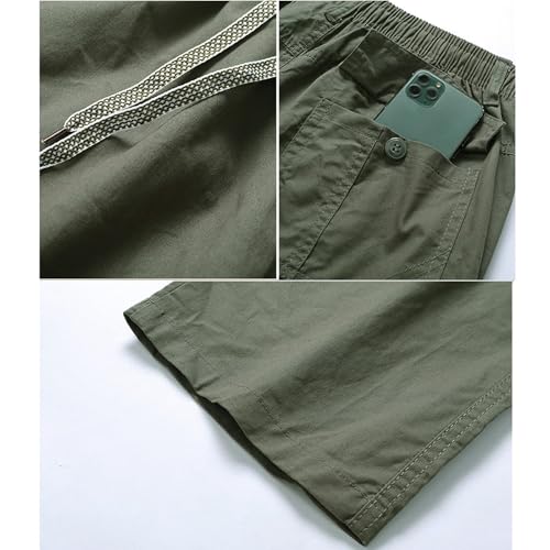 Adorlina Pants for Men, Adorlina Cargo Pants, Ultra Comfort Multi-Pocket Pants Cotton Loose Straight Sweatpants2