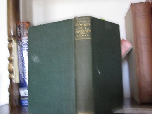 Memoirs of a Physician B0013PT480 Book Cover